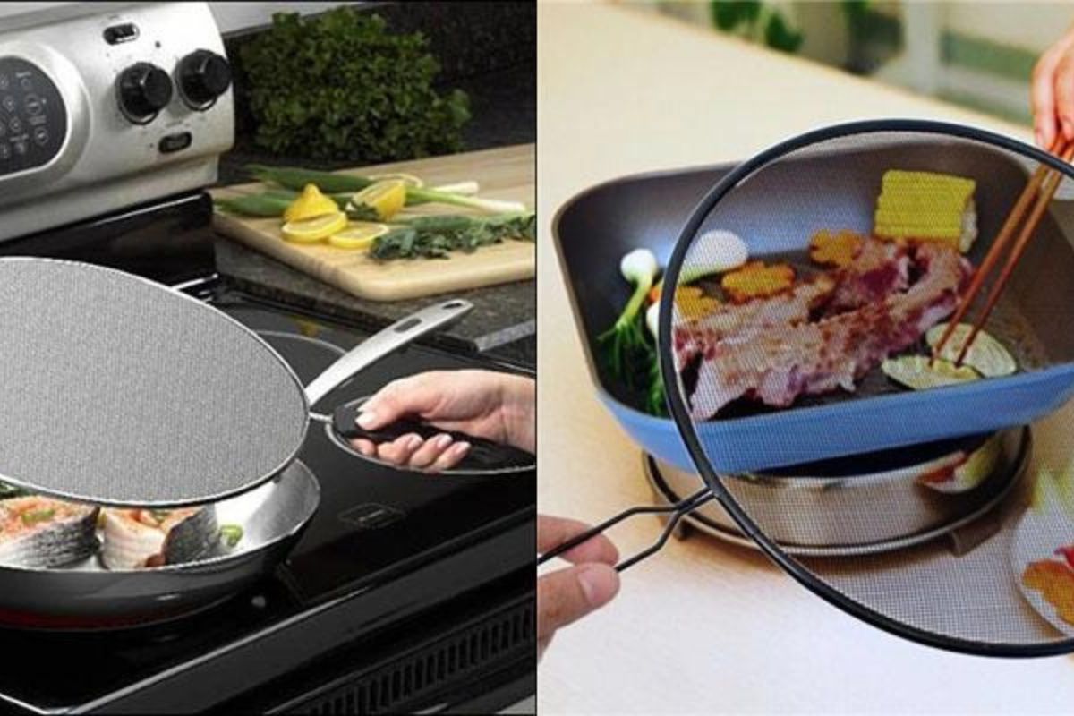 Không bị dầu mỡ bắn vào người