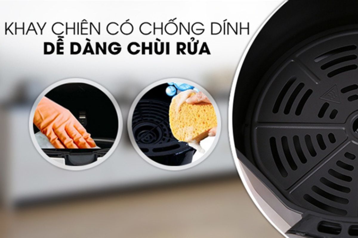 Mẹo sử dụng nồi chiên không dầu đúng cách