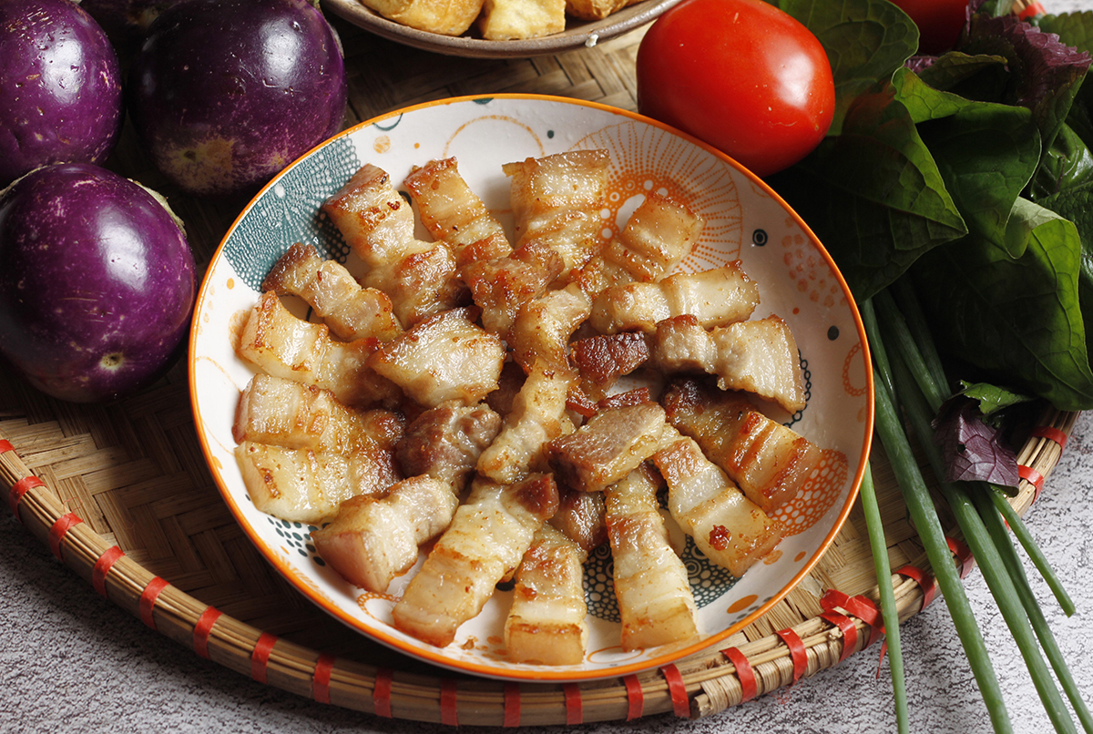 cách nấu canh cà bung đậu thịt thơm ngon kiểu miền Bắc