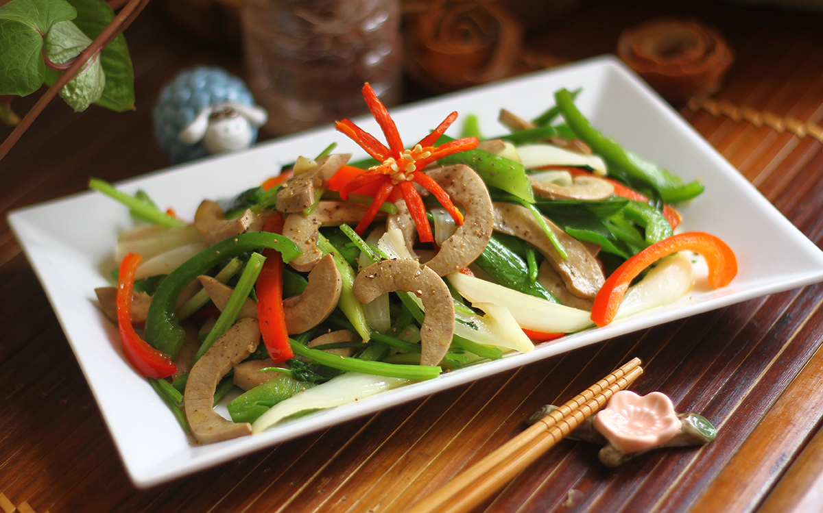 bí quyết làm cật heo xào không còn mùi hôi