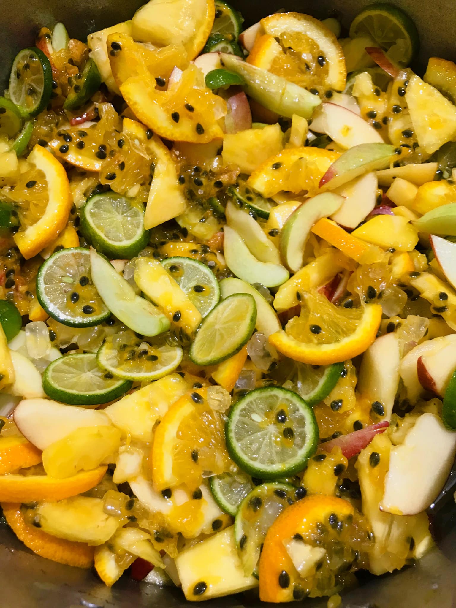 cách làm trà hoa quả nhiệt đới