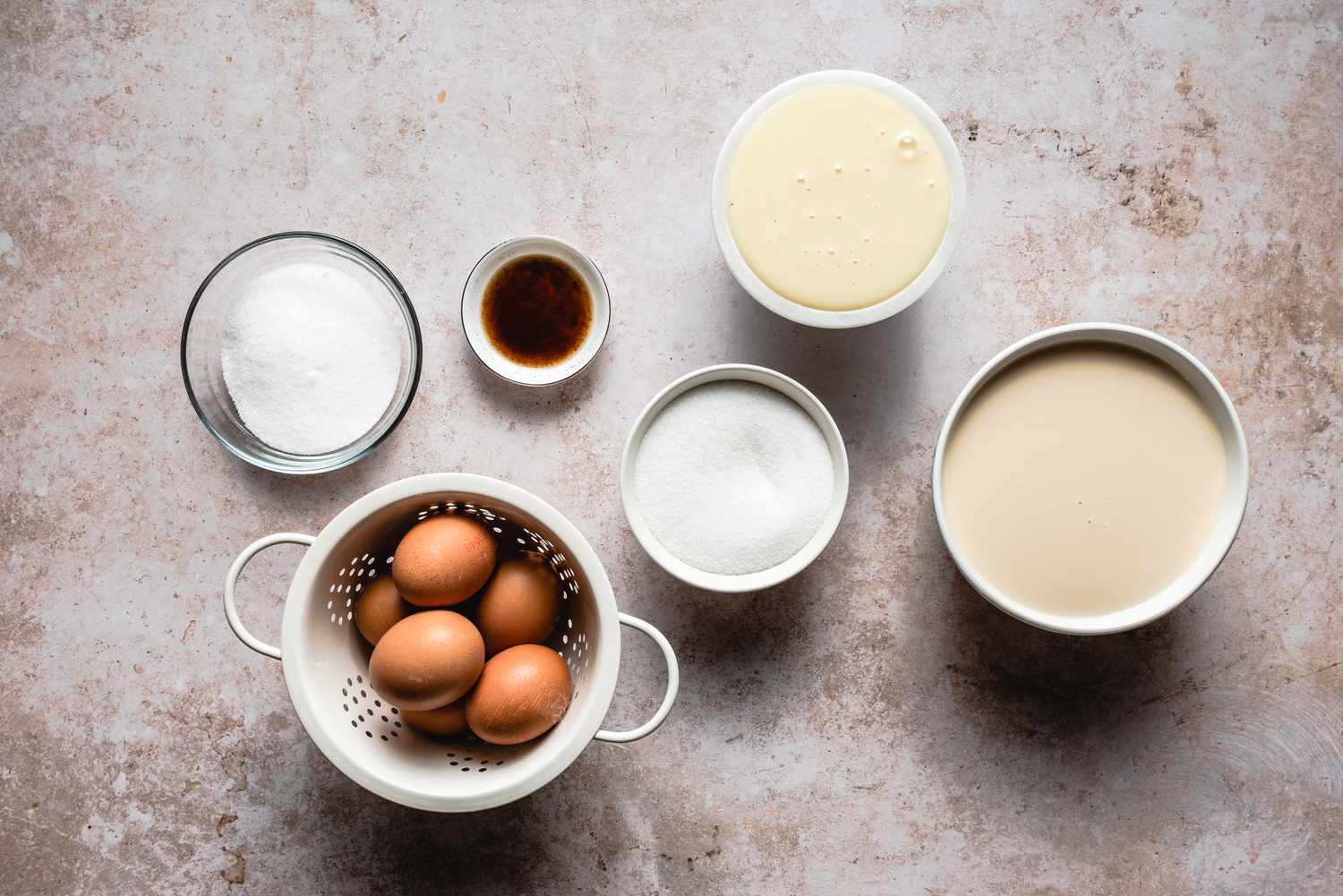 cách làm bánh flan bằng nồi chiên không dầu