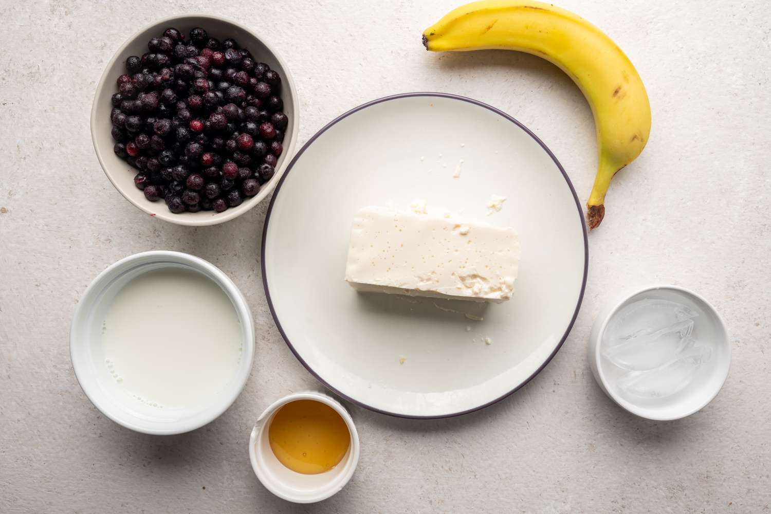 công thức làm sinh tố đậu phụ việt quất