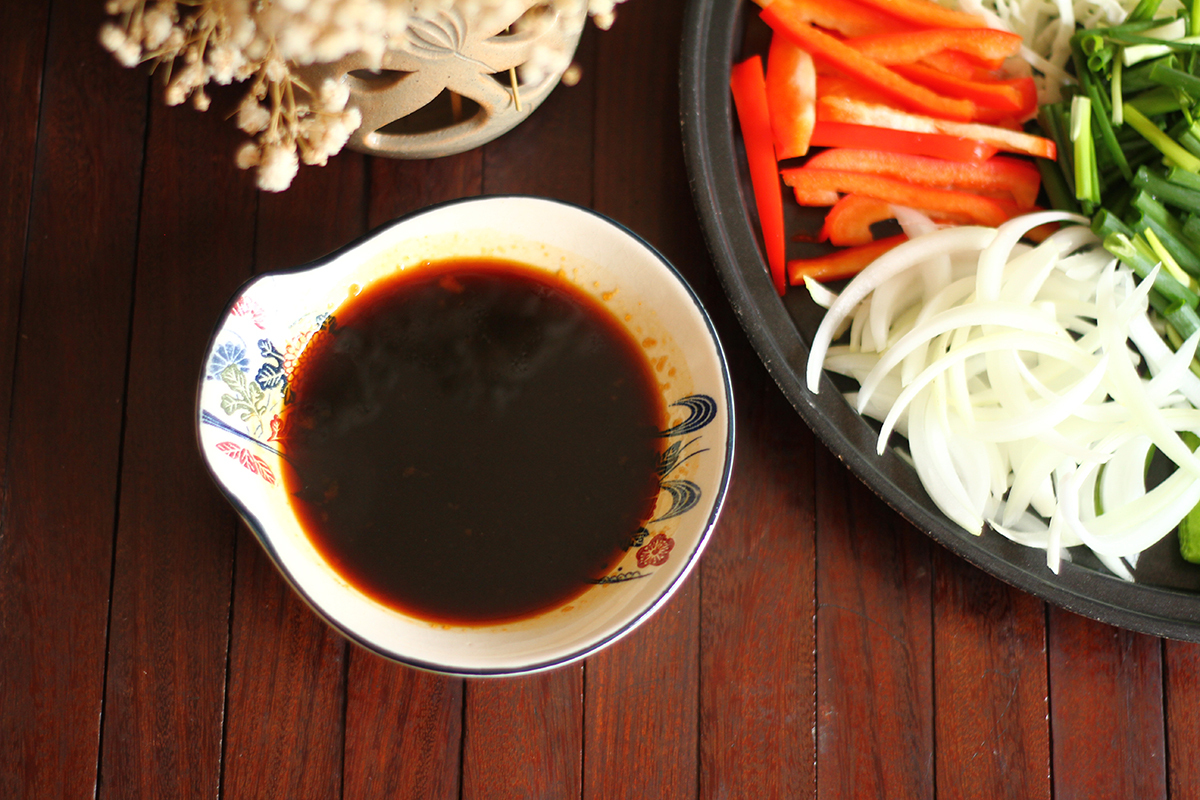 cách làm bún gạo xào chay