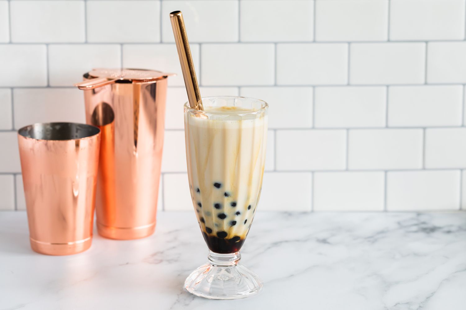 Cách làm trà sữa trân châu đường đen tại nhà