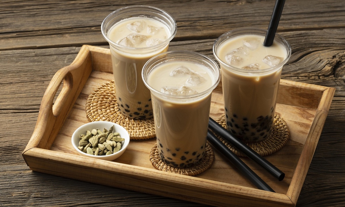 cách làm hồng trà sữa tại nhà