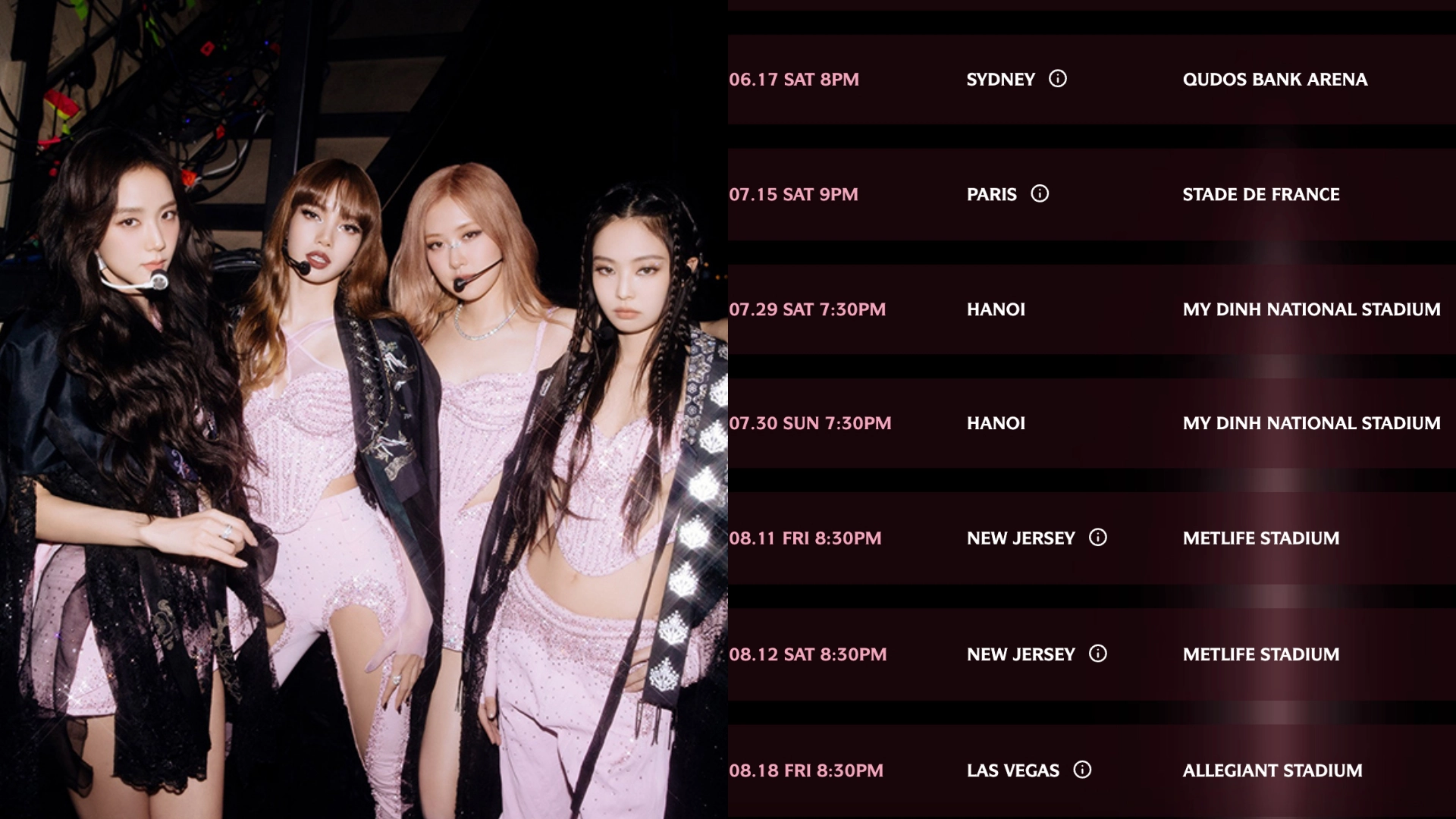 concert của Blackpink ở Hà Nội có được tổ chức không