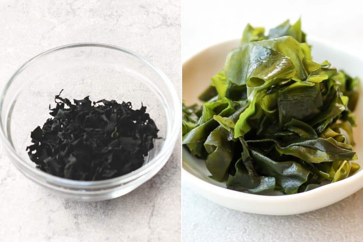 cách nấu canh rong biển với tôm