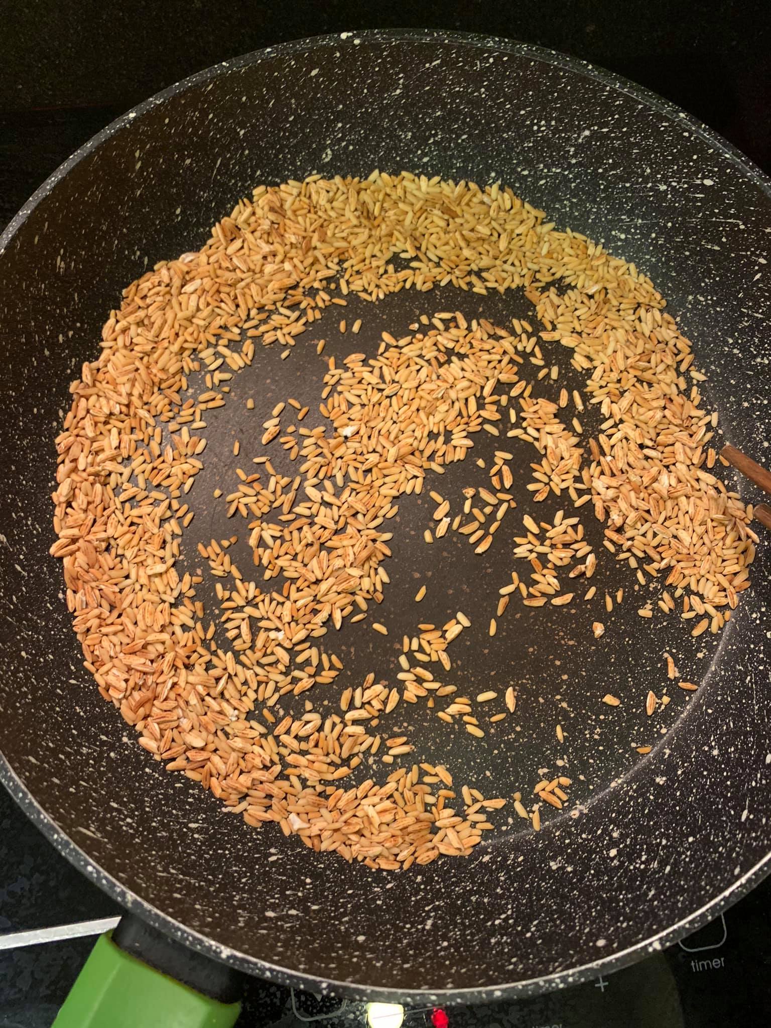 cách làm nước gạo lứt organic giảm cân