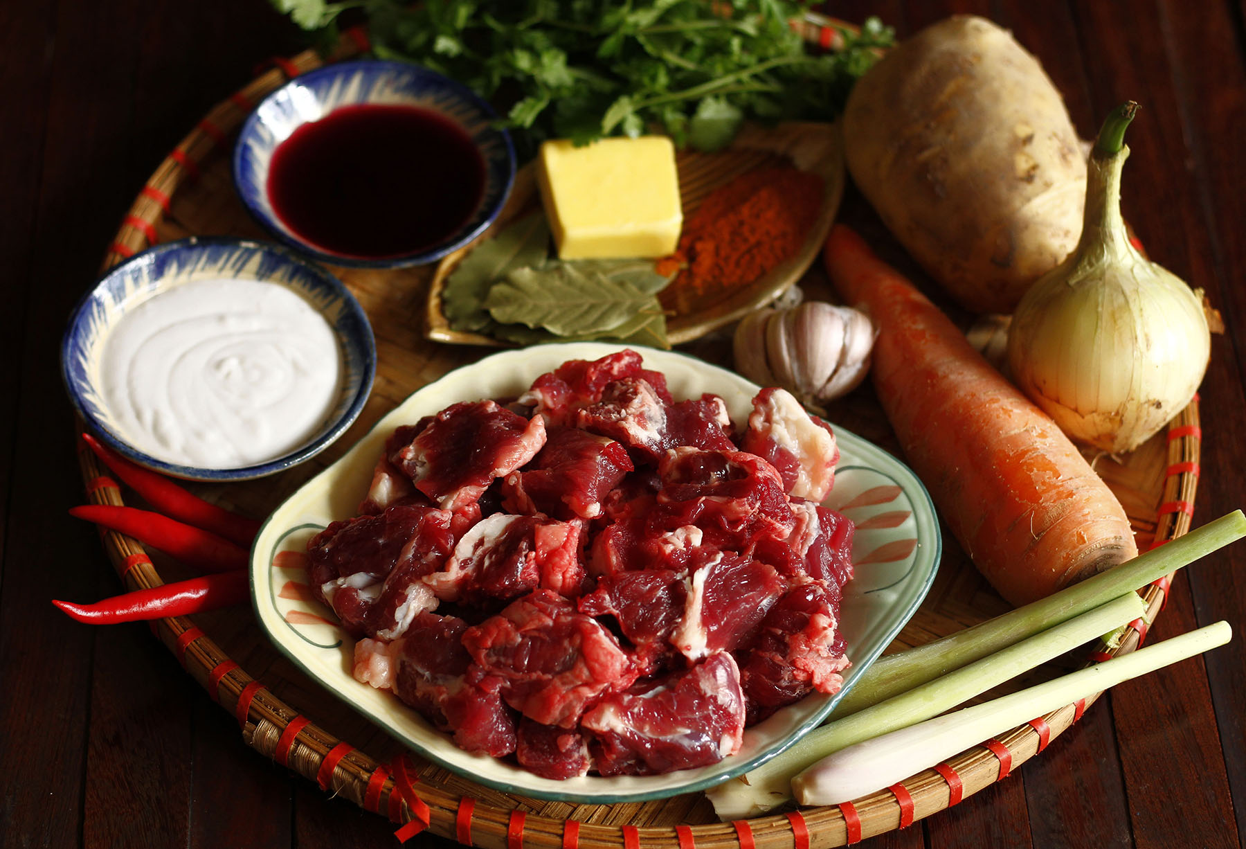 cách nấu cà ri bò