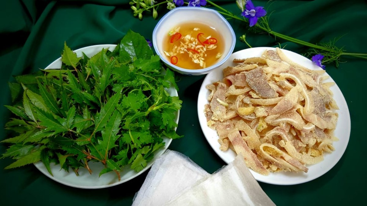 cách làm nem tai heo trộn thính giòn tan