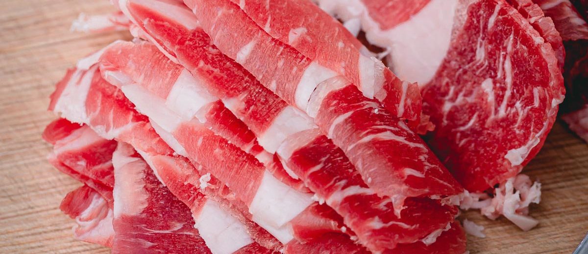 cách thái thịt bò mỏng