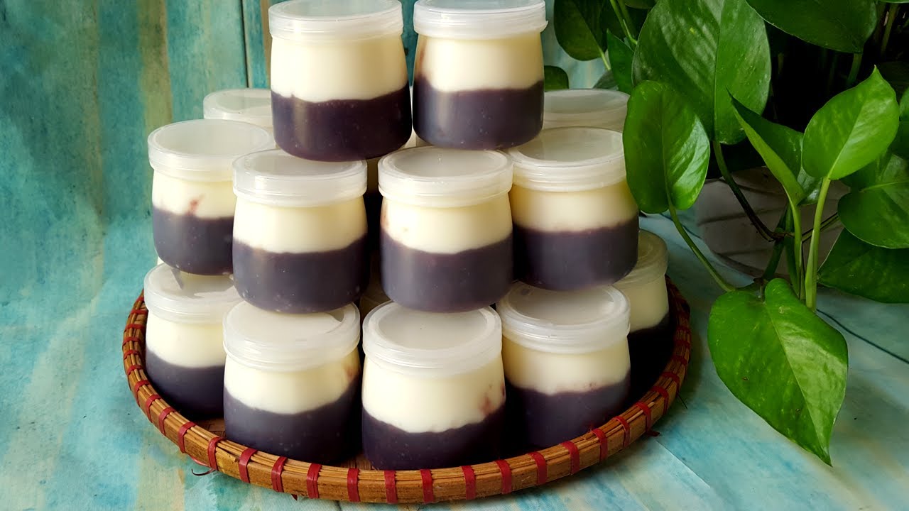 Cách làm sữa chua nếp cẩm