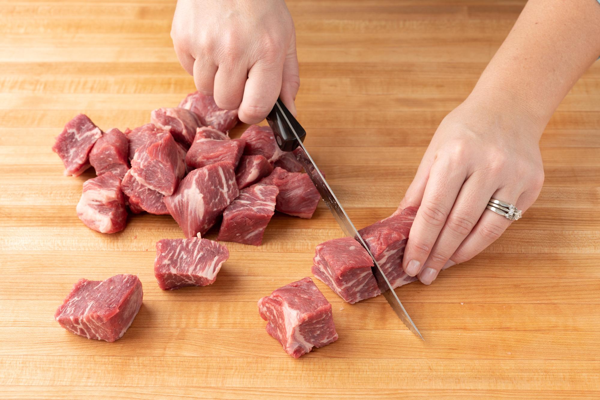 cách thái các loại thịt nhanh và đẹp