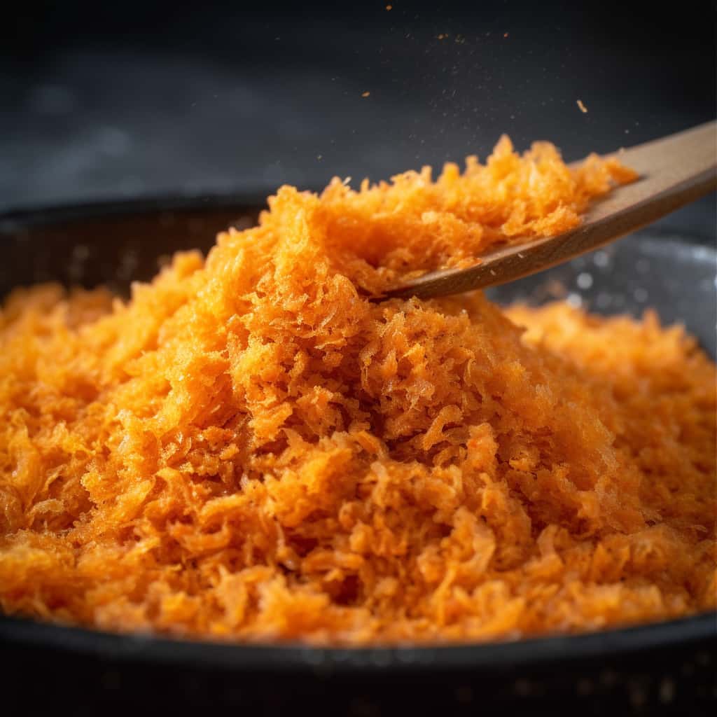 cách làm ruốc cá hồi cho bé ăn dặm