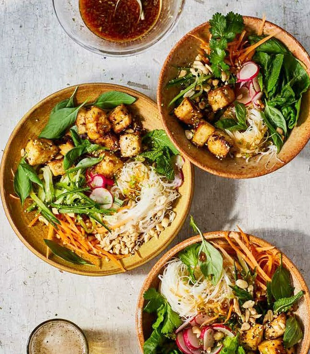 cách làm bún nước tương chay