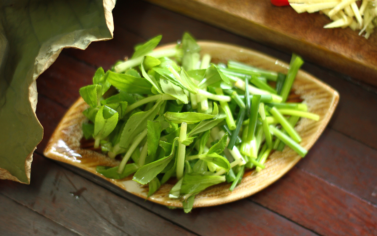 cách làm thịt ngan xào sả ớt