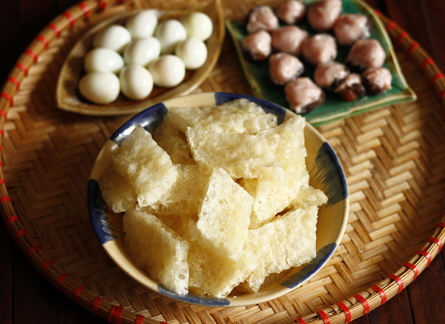 cách nấu canh bóng bì mọc