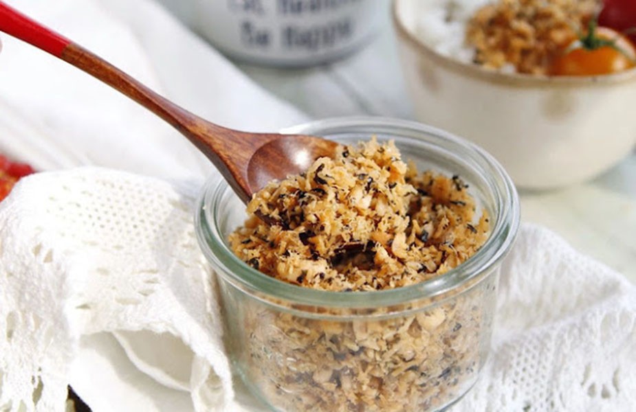 cách làm ruốc cá hồi cho bé ăn dặm