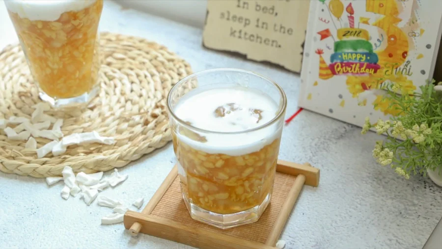 cách làm chè bưởi đậu xanh ngon