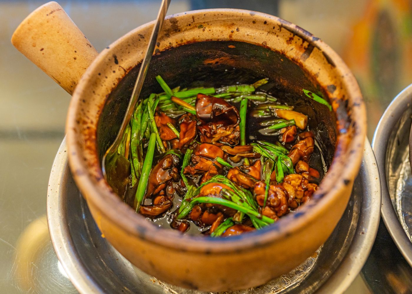 nấu cháo ếch singapore