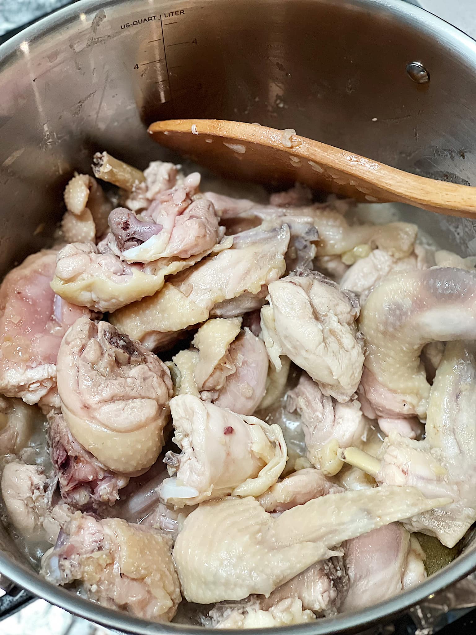 cách làm gà nấu lá giang