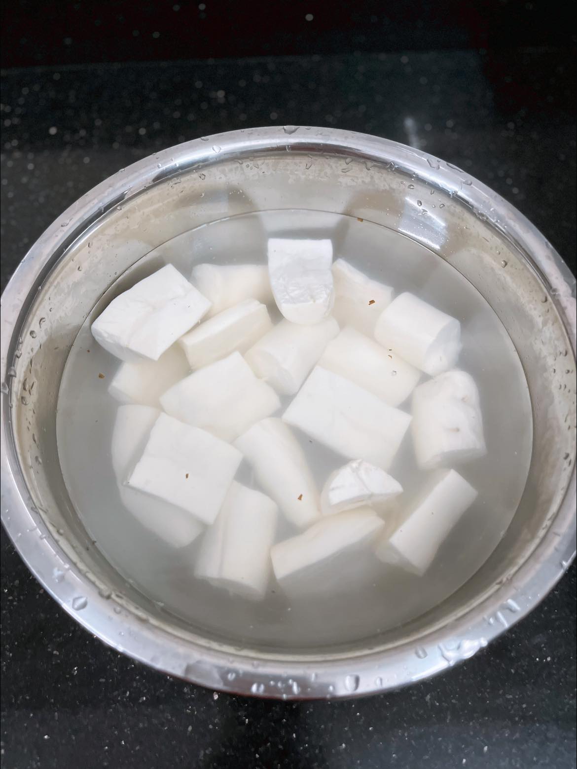 cách nấu chè khoai mì