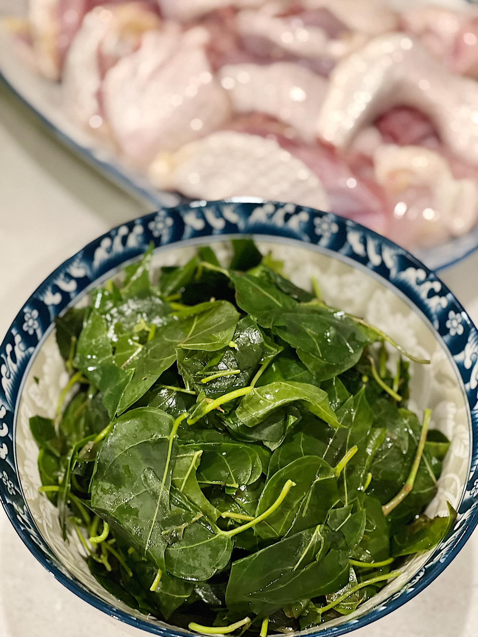 cách làm gà nấu lá giang