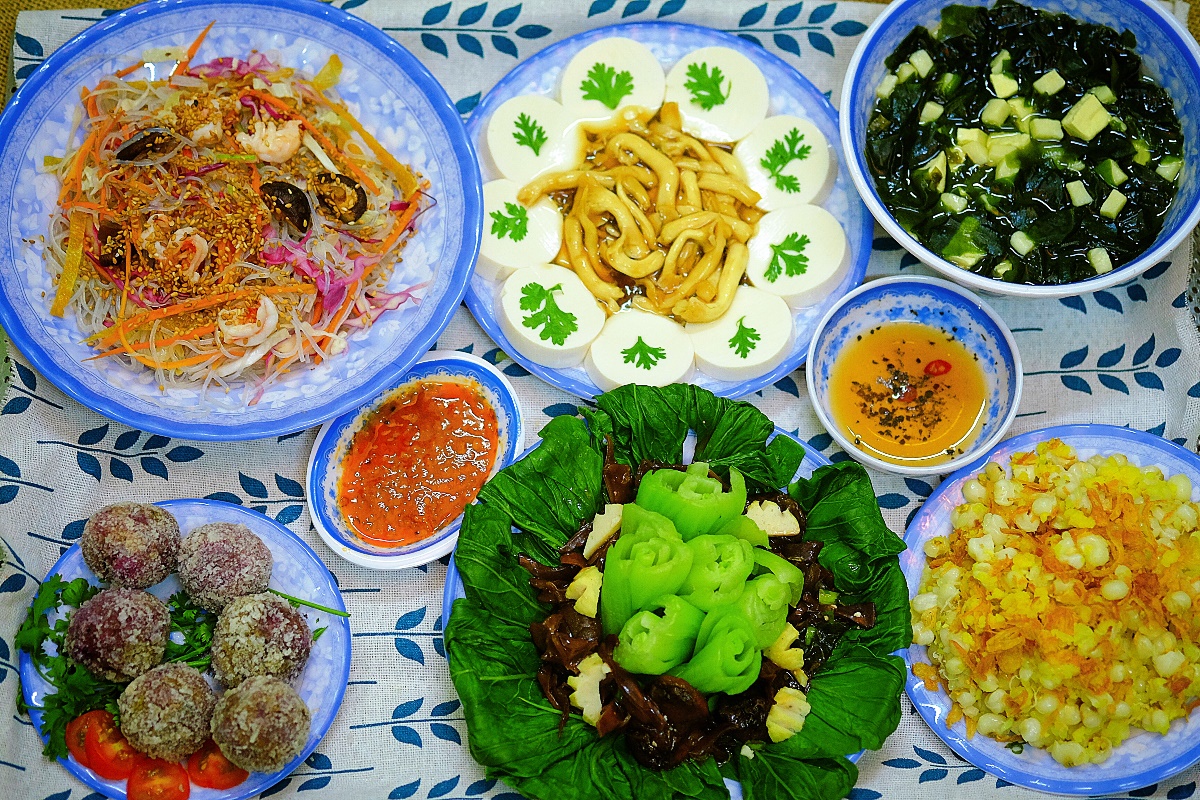 mâm cỗ cúng rằm tháng 7 miền Bắc