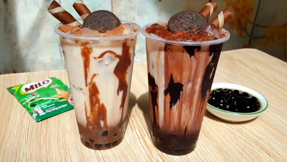 cách làm milo dầm