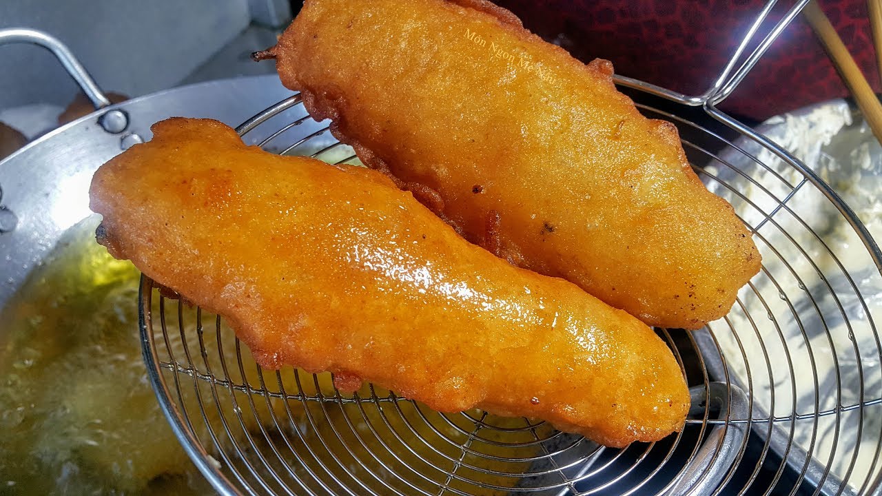 cách làm bánh chuối chiên