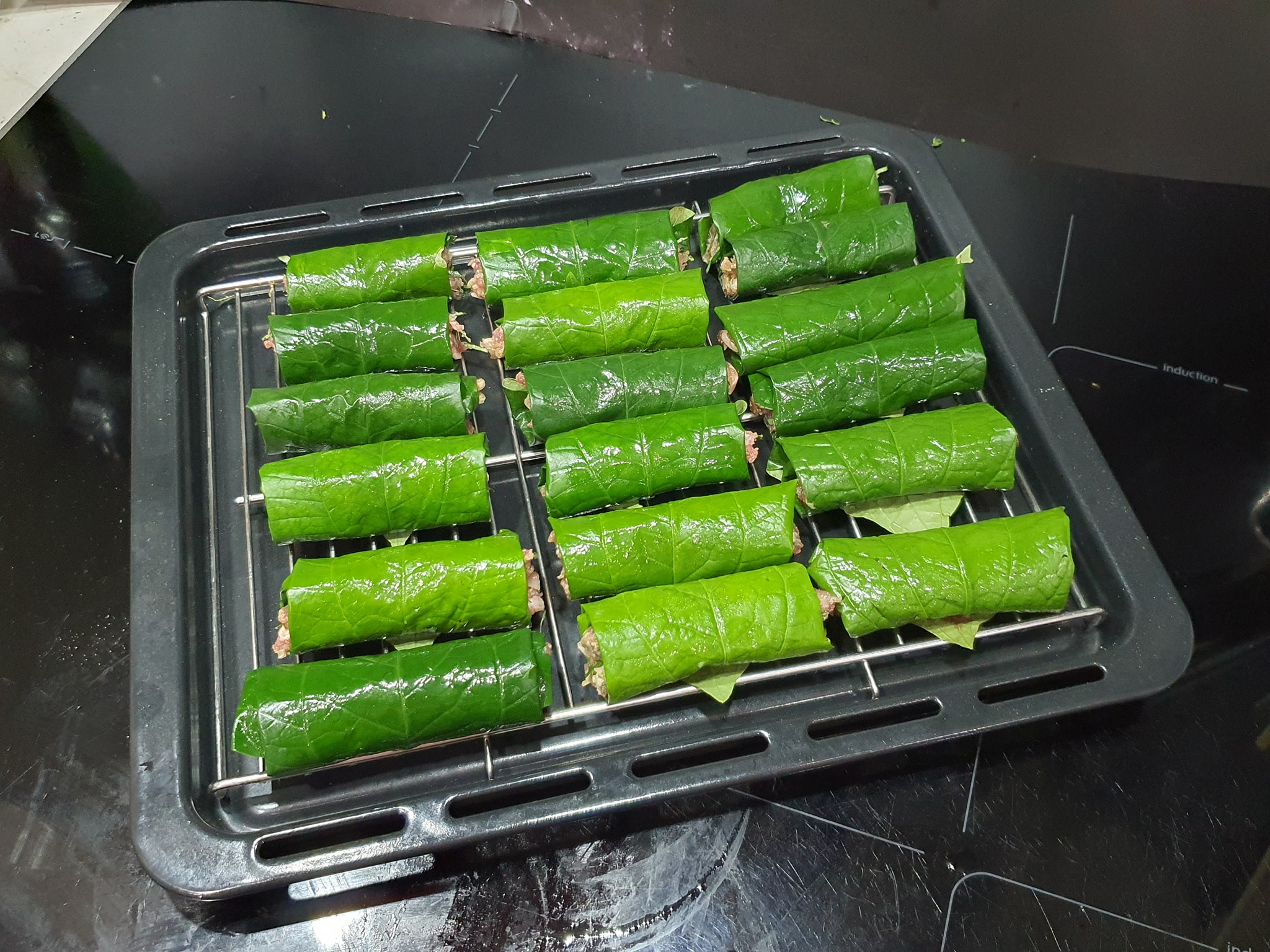 cách làm bò nướng lá lốt