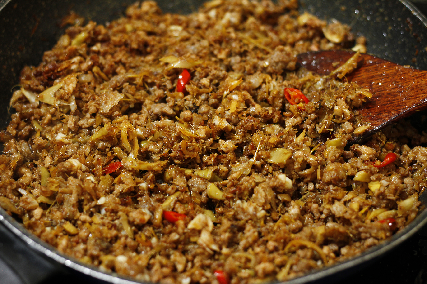 cách làm mắm tép chưng thịt