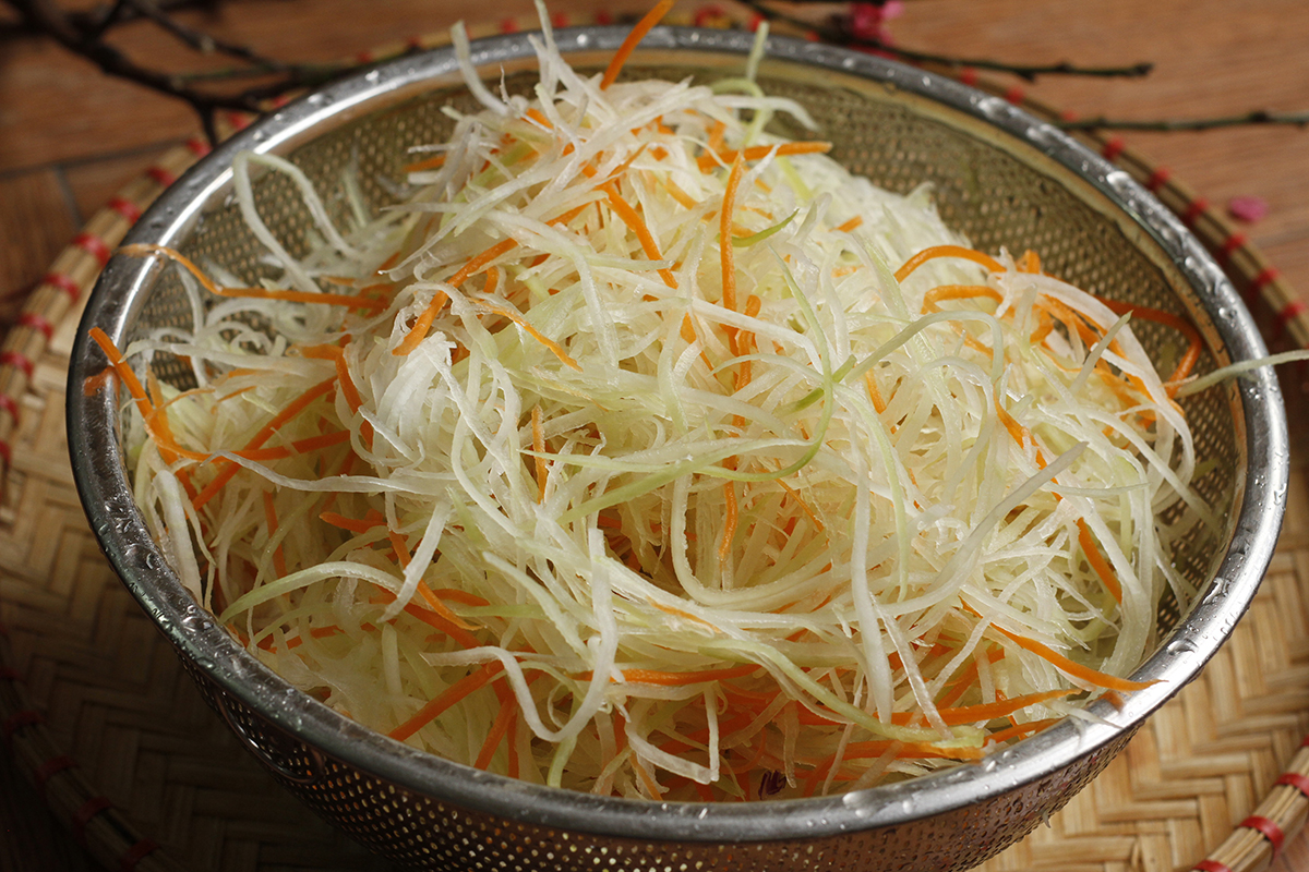 Cách làm nộm đu đủ
