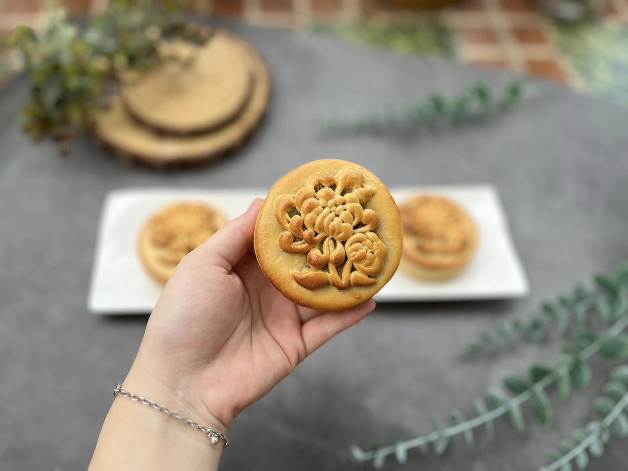 cách làm bánh trung thu nướng
