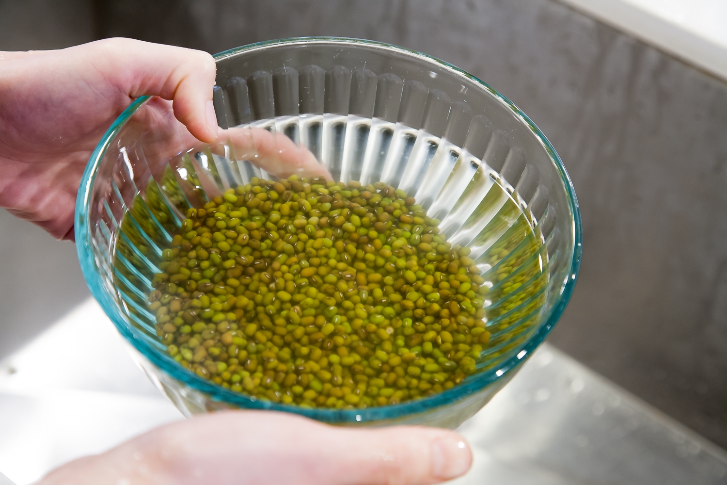 uống nước đậu xanh mỗi ngày