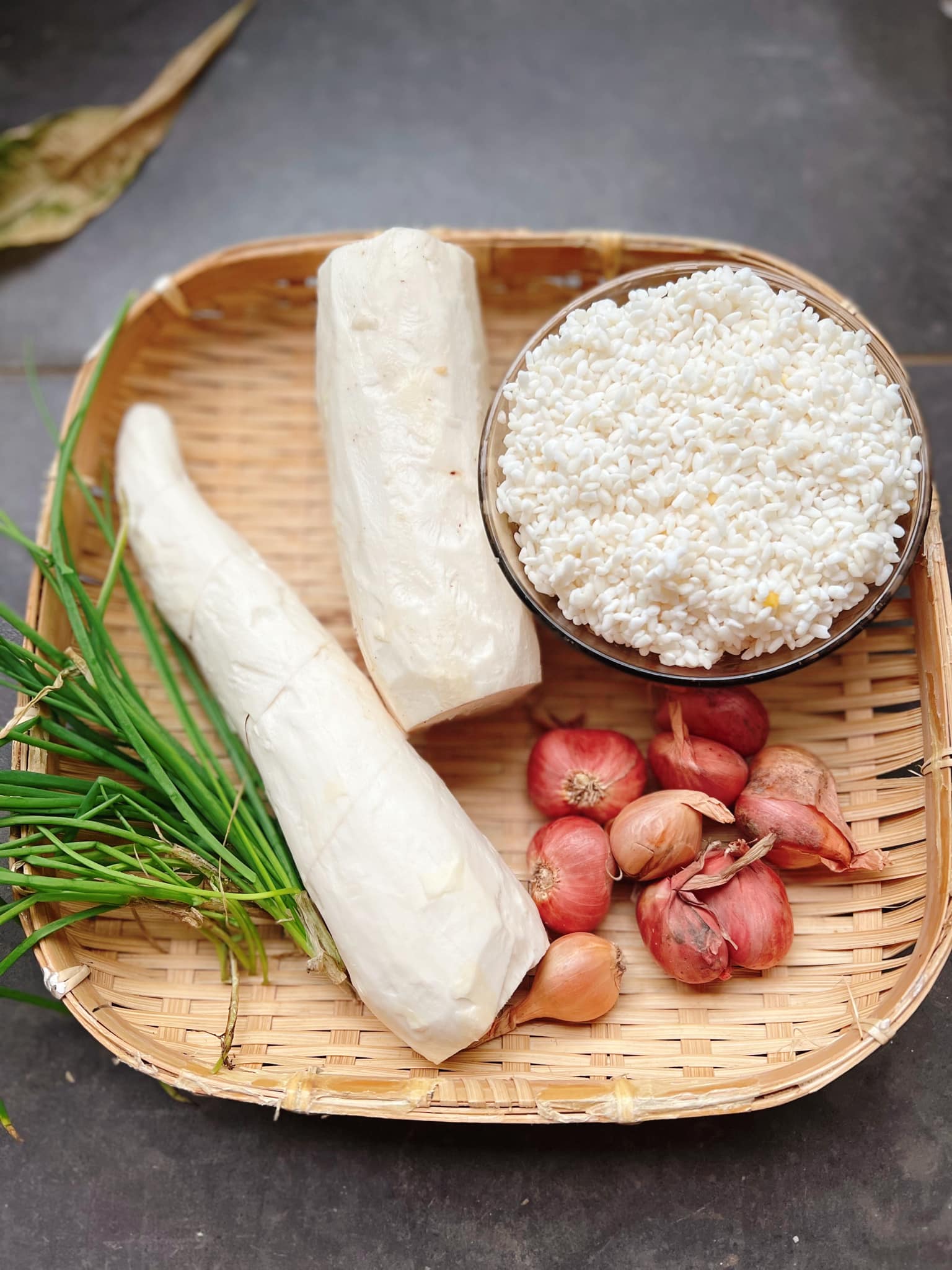 cách nấu xôi sắn