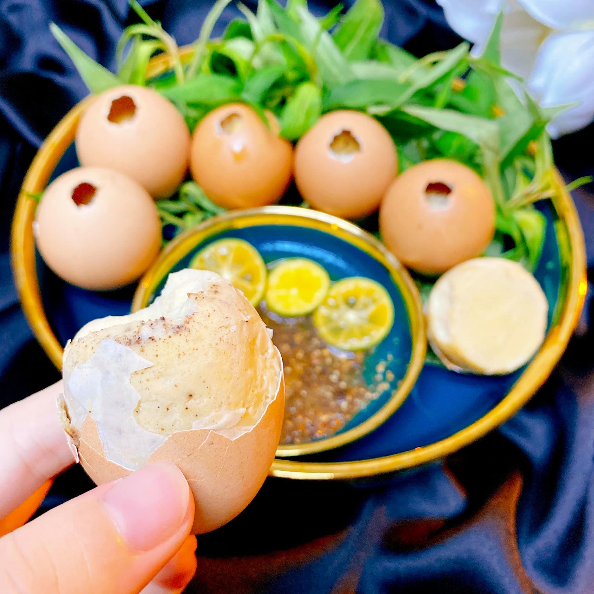 cách làm trứng gà nướng