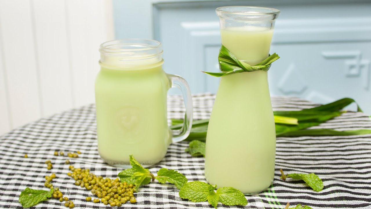 uống nước đậu xanh mỗi ngày