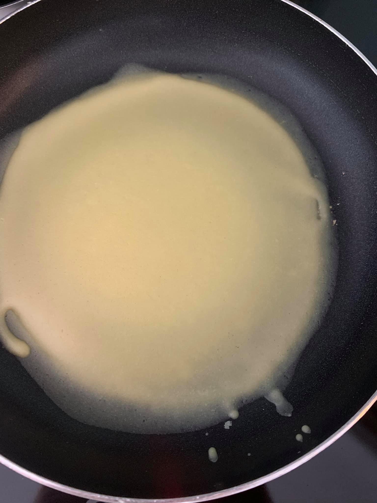 cách làm bánh crepe sầu riêng