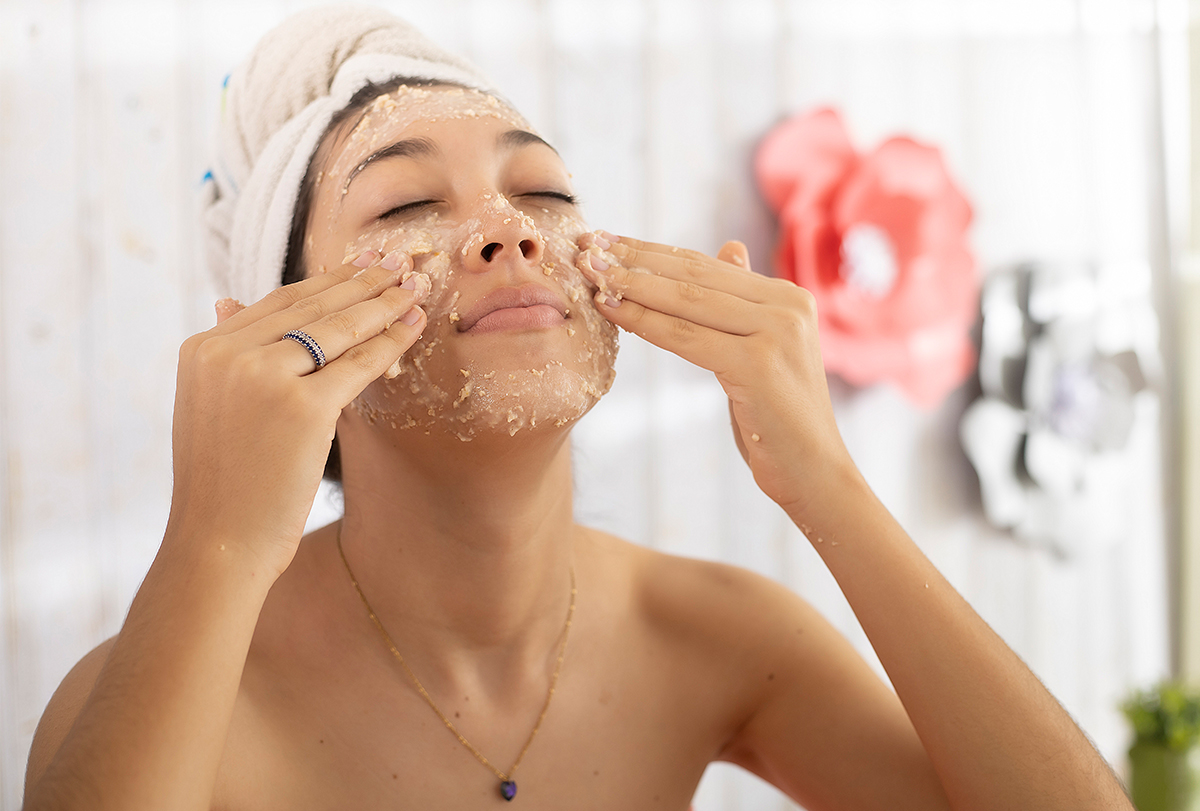lòng trắng trứng với yến mạch