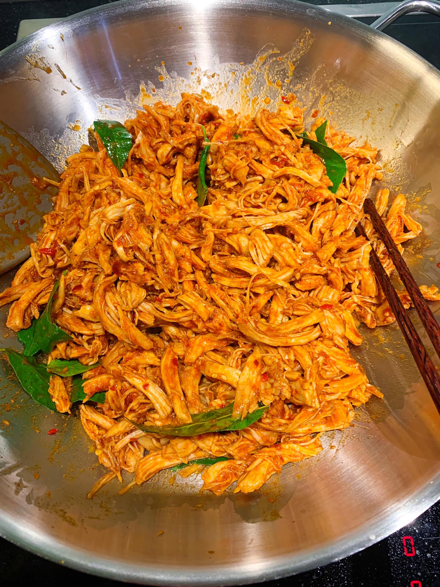 cách làm khô gà lá chanh bằng nồi chiên không dầu