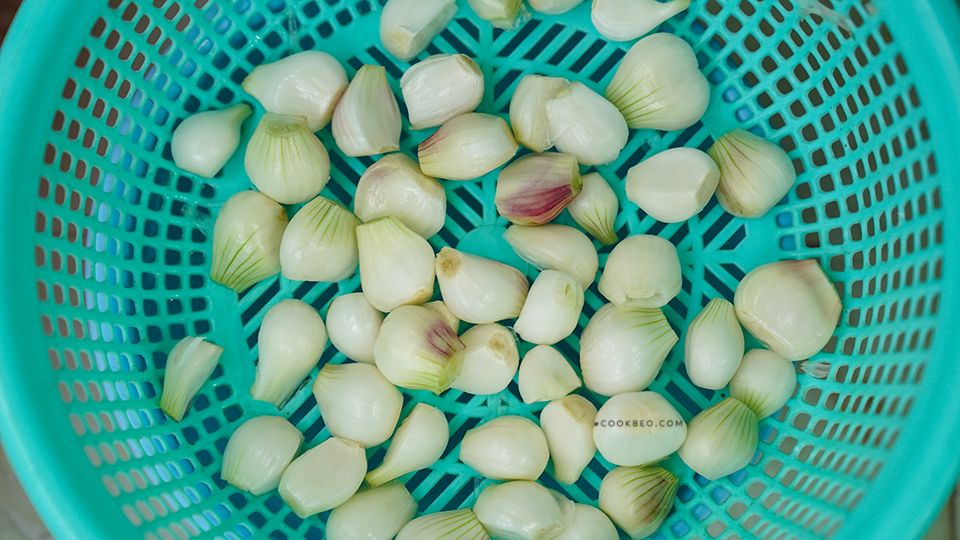 cách làm hành ngâm chua ngọt