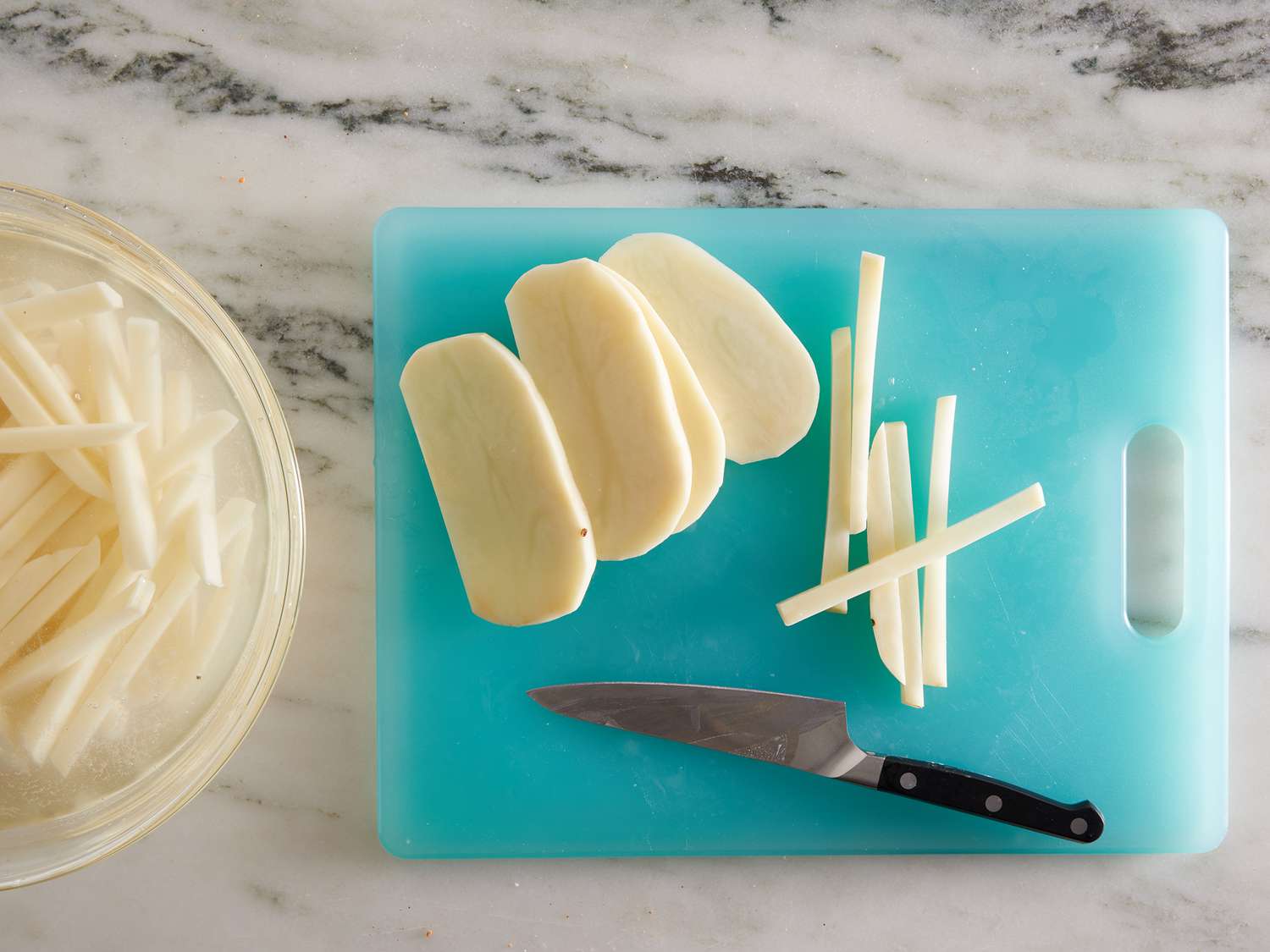 cách làm khoai tây chiên giòn