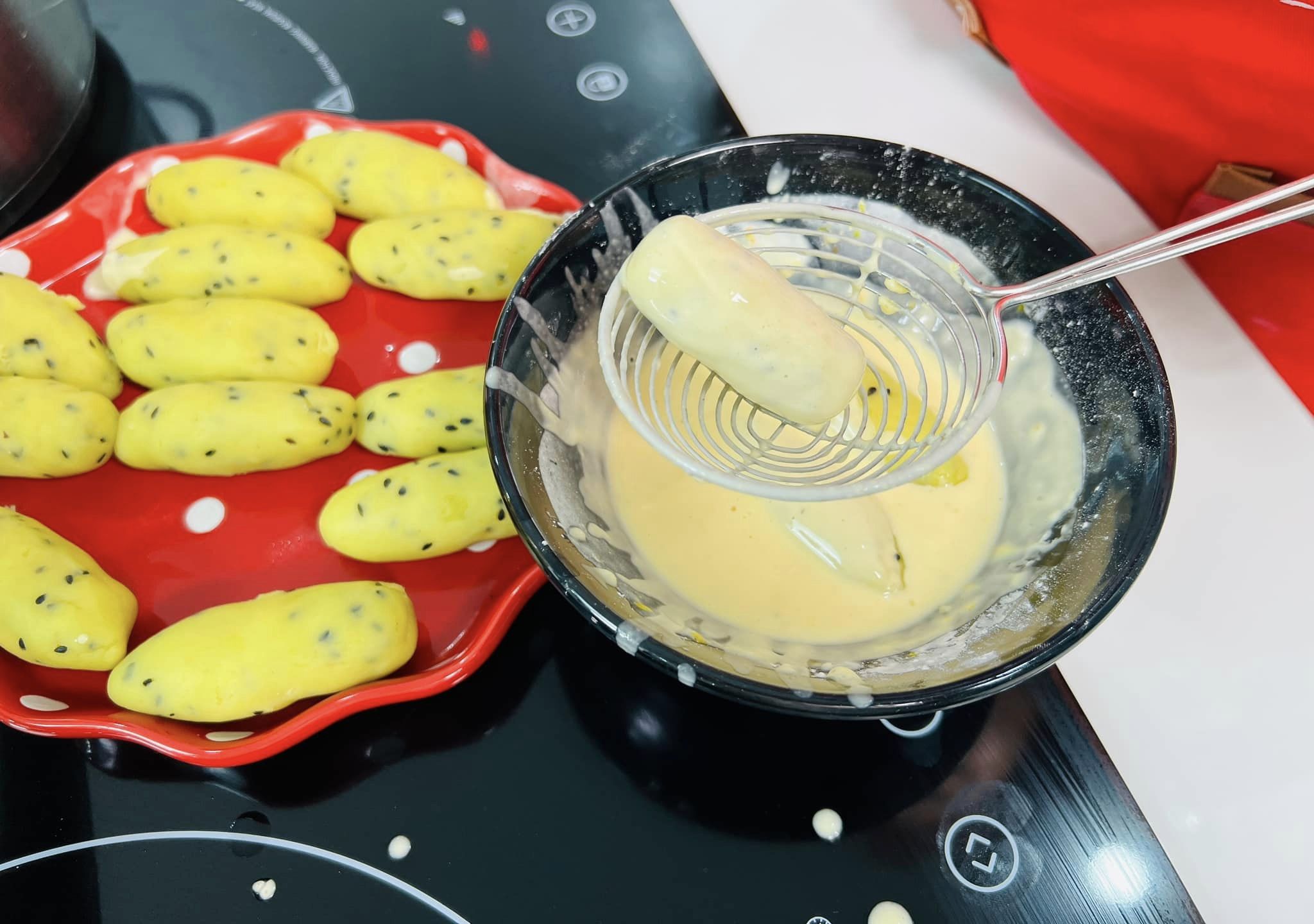 chiên khoai