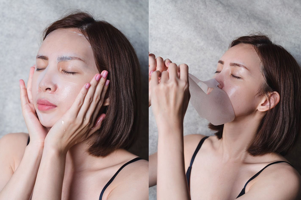Đắp mặt nạ để cấp ẩm