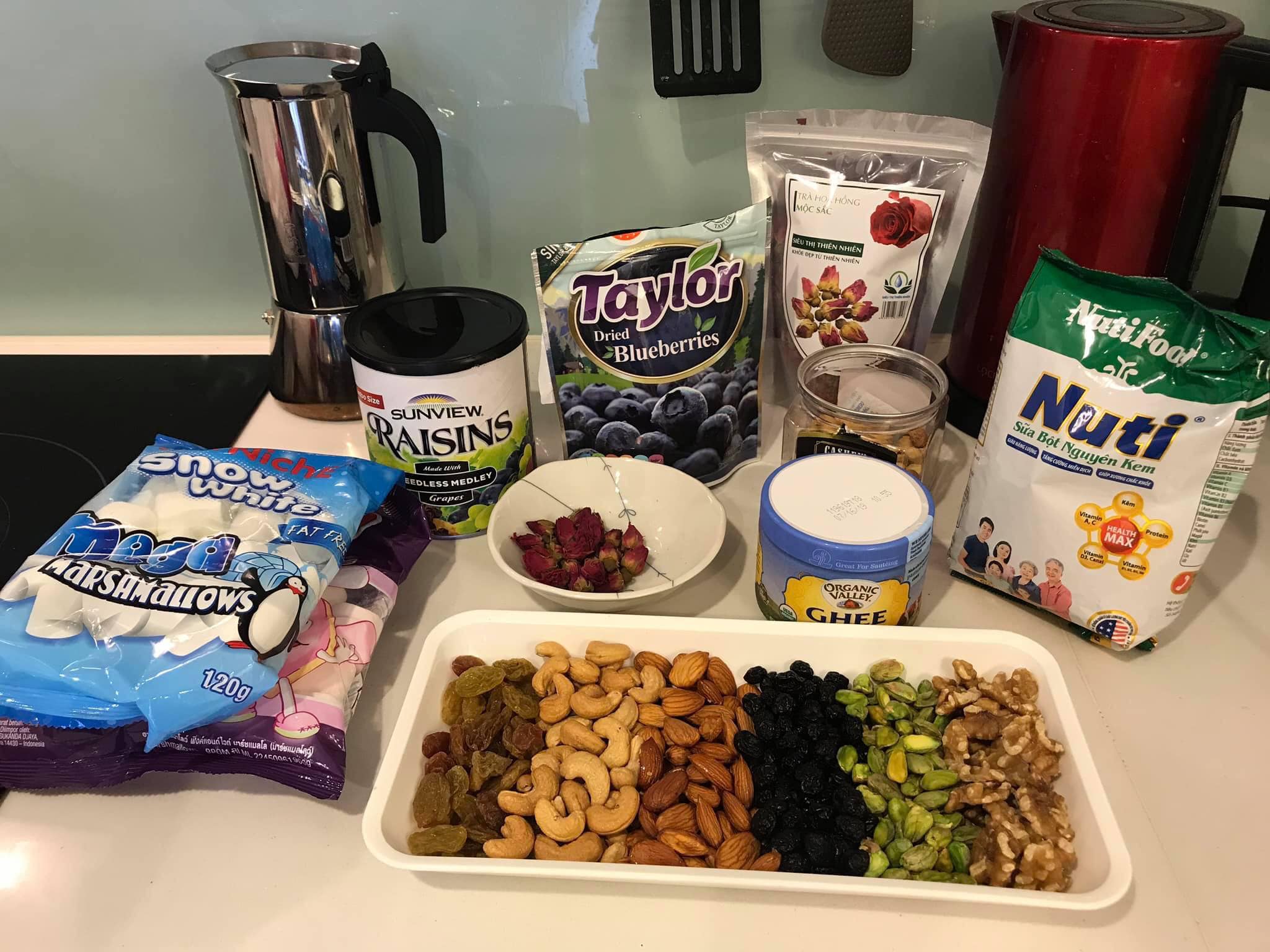 cách làm kẹo nougat ăn kiêng