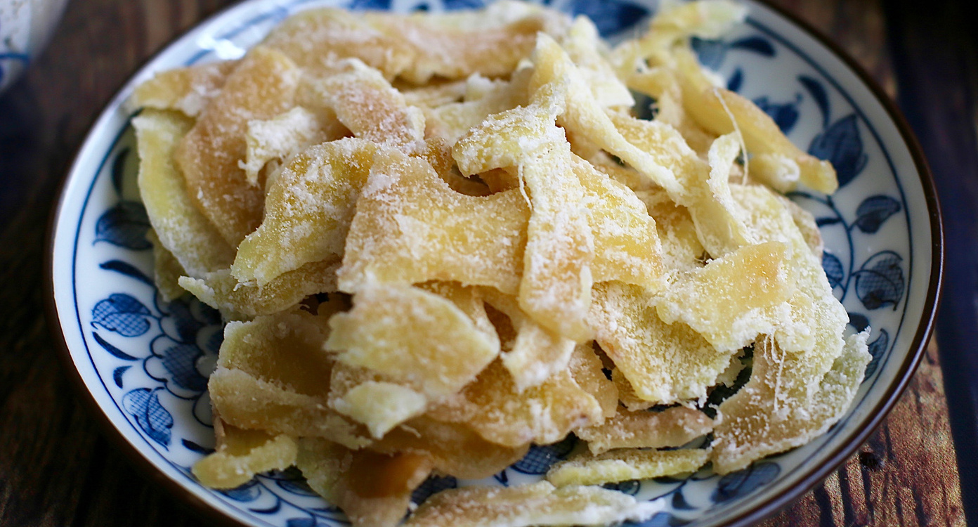 cách làm mứt gừng