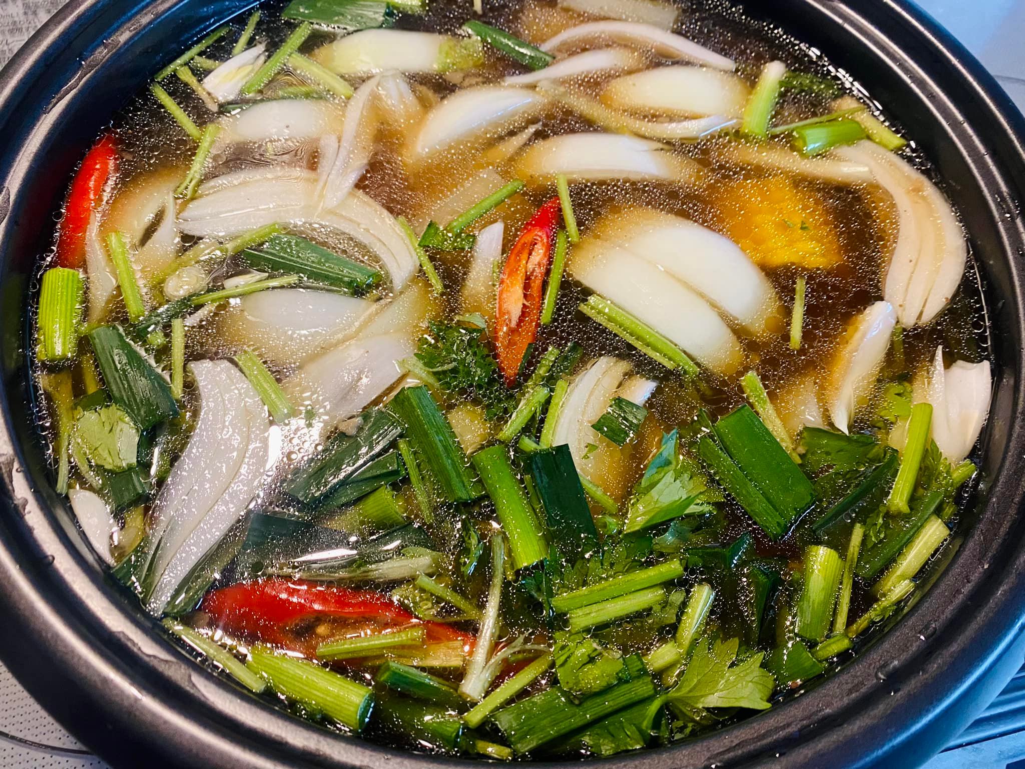 cách làm lẩu đuôi bò