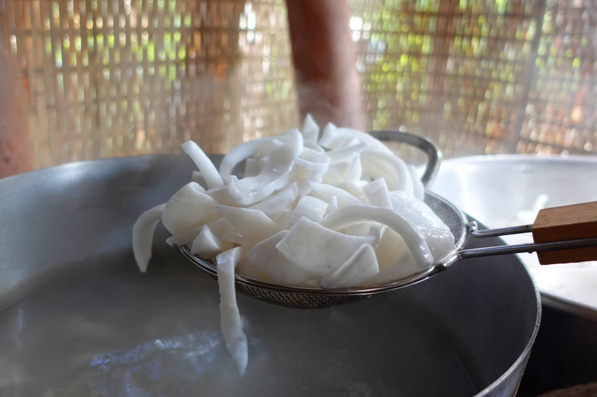 sơ chế dừa